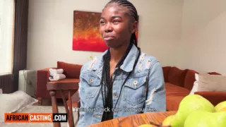This EBONY TEEN told her parents she was at BIBLE STUDY whole time she was gripping my COCK