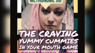 Metronome JOI Crave Cummies as You Jerk off to My Voice