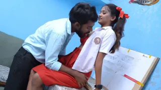 Naughty college girl real hardcore fuck with teacher in class room (hindi audio)