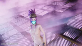 Aespa - Armageddon - Akali Sexy Naked Dance