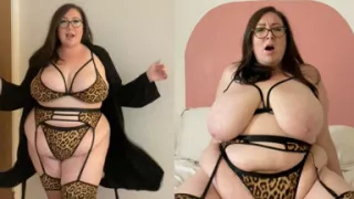 Horny BBW Stepaunty is back in town