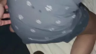 Hot young Alice sucks my, and I catch her on all fours