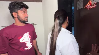 The female doctor took good care of the patient's penis.