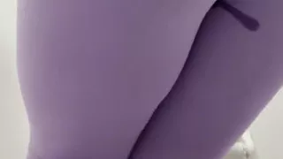 Pissing My Self in Purple Leggings