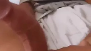 Ladysilva compilation: masturbating her big cock really nicely.