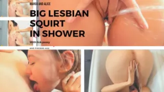Lesbians Take a Shower and Make Squirt