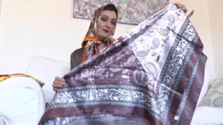 Exciting Satin Scarf Games! Lady Victoria Valente