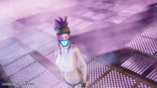Aespa - Armageddon - Akali Sexy Striptease