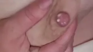 Milking Myself After Smoke Session