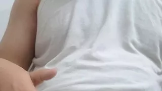 Rubbing my cock