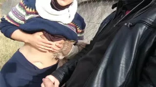 Pov Blowjob In The Street And Fuck Big Ass Girl
