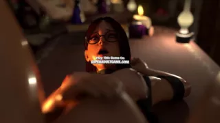 The Horny Witch Got Wet So She Summoned The Futa Sex Demon - She Gives Her Massive Cock And Got Filled With Cum ( 3D Realistic )