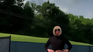 Sissy Street Walk, Hiking Trail in Panties, Slutty Workout Shorts in Public