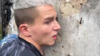Fucked and Finished off a Guy's Ass on the Ruins of a House