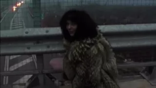 Horny MILF Stuffing Huge Dildo in Highway Adventure