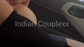 Desi Wife Sex with Truck Drivers in Car