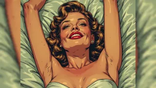 Vintage Pin up Babe Art