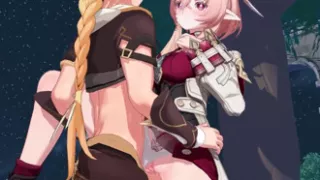 Genshin Impact - Linnea Outdoor Sex with Aether - Hentai 3D Animation