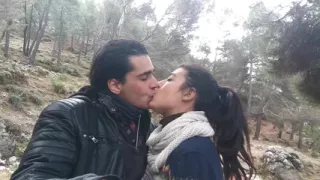 Sex In The Mountains With Big Ass Brunette Outdoors