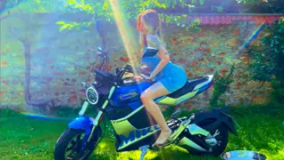 Motorcycle Pussy Rub Wet Tease & Orgasm