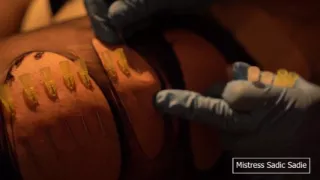 Needle Bondage and CBT