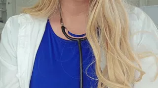 School doctor teaches students about the female body
