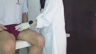University Emergency: Nurse Examines Student with Persistent Erection