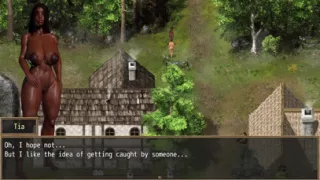A Struggle with sins gameplay  tia get fucked in outdoor and inside tent