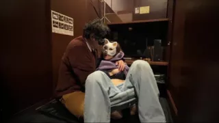 Ntr at an Internet Caf - Her Husband Is Nearby While She Gets an Anal Creampie
