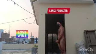 Indian actor nude in public