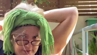 Morning Outdoor Smoking Ritual - BBW Brazilian MILF Goddess