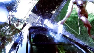 The young slut gets her pussy filled