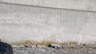 Soviet Monument Sex with the Anal Granny