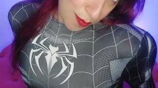 Spider-gauchi Is Back in Action! Do You Want to See What's Under My Super Suit?