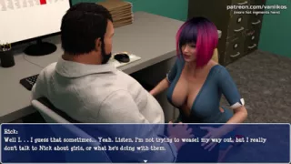 Big Ass Cheating Wife Fucks Boss for a Raise  Lily of the Valley  3D Animated Ntr Porn Game  Part 28