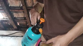 Masturbating on the attic of your own house