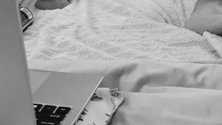 Beary watching porn