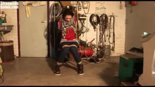 Steffi Chair-tied Ballgagged