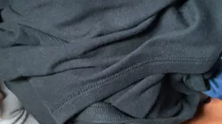 I left her mouth full of my hot and sweet milk and her soft tits