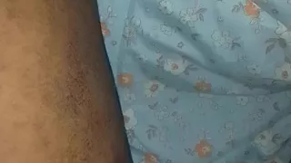 Home handjob till i go hard close to orgasm but without it