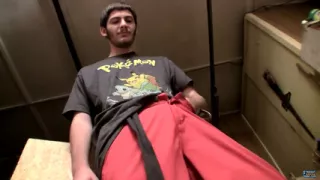 Emptying His Big Hairy Dick
