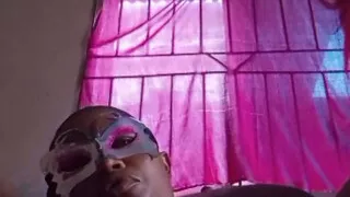 Roselee touching herself on a live video