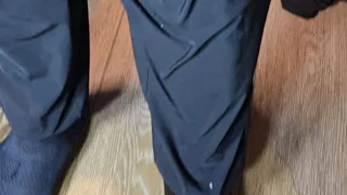tried going in a container of noodles, went down my leg instead