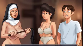 Summertime saga gameplay Milf purifies by nun