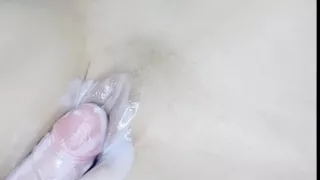 Petite Thai: Daddy, they found me masturbating and smeared cum on my vagina