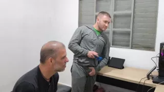 2 Heteros Playing Naked