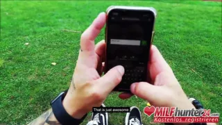 MILF hunter bangs Mia Blow hard and nuts in her greedy mouth!