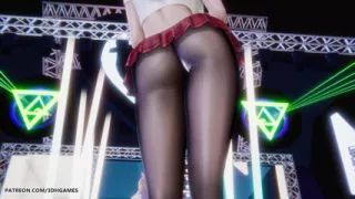 I Ren - Butt - Ahri Sexy Striptease