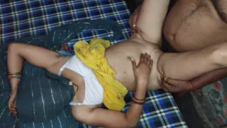 The father-in-law gave full enjoyment of the with his penis.