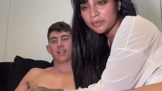 My Wife Doesn't Take My Cock Out of Her Cock Until I've Cummed- Yasmina Kha.